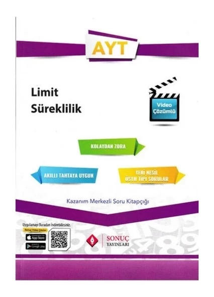 Sonuç Yayınları AYT Limit Ve Süreklilik ürün görseli 1