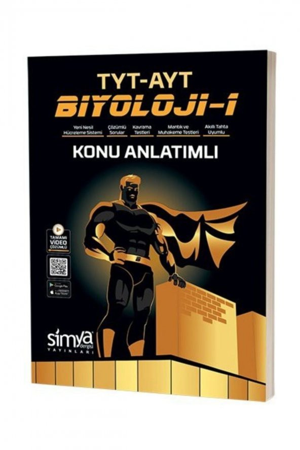 Simya Yayınları 12.Sınıf Biyoloji 2 TYT-AYT Konu Anlatım Kitabı ürün görseli 1