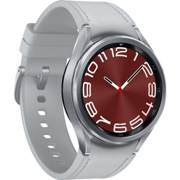 SAMSUNG GALAXY WATCH6 Classic Akıllı Saat Gümüş 43mm  SM-R950NZSATUR (Samsung Türkiye Garantili) ürün görseli 1