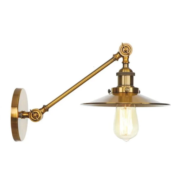 Rsylight Retro Eskitme Kaplama Metal Mafsallı Akrobatik Dekoratif Rustik Aplik ürün görseli 1