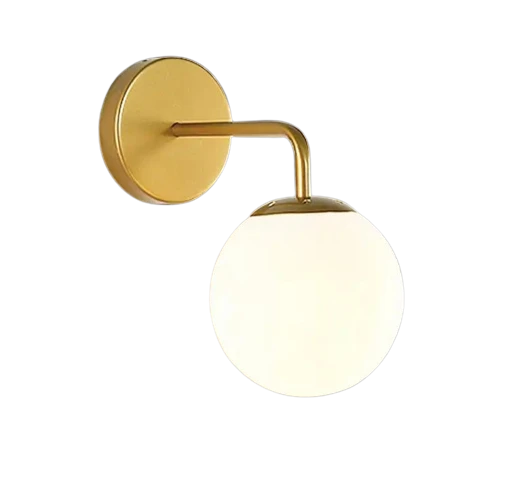 Ryslight Eskitme Kaplama Modern Opal Camlı Dekoratif Rustik Duvar  Aplik ürün görseli 1