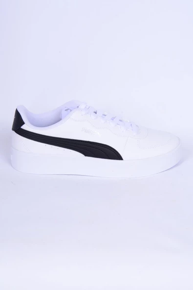 Puma 380147-02 Puma Skyle Clean Beyaz-Siyah Kadın Spor Ayakkabı ürün görseli 1