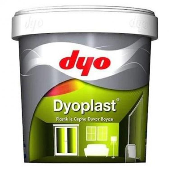 Dyo Dyoplast Plastik İç Cephe Boyası Siyah 15 Lt. ürün görseli 1