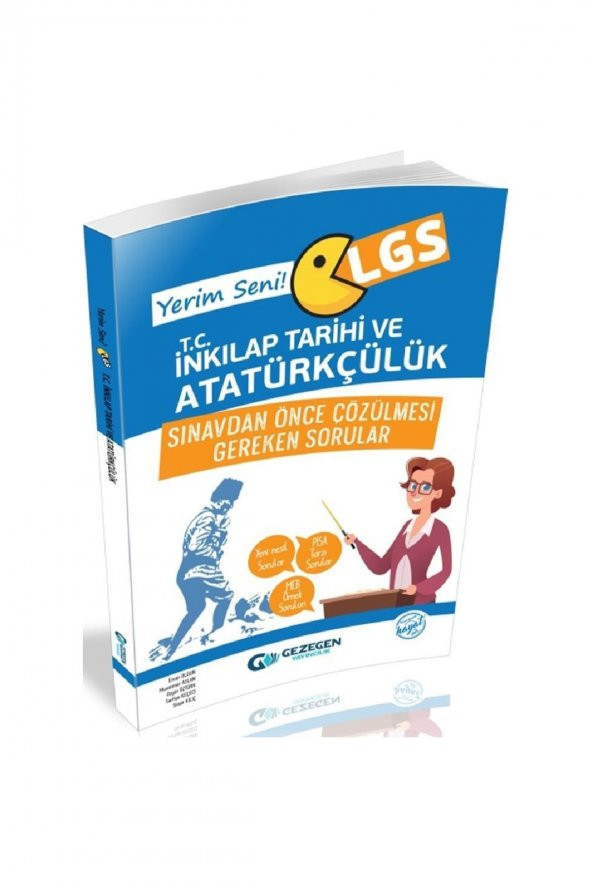 Gezegen Yayıncılıkı Yerim Seni LGS T.C. İnkılap Tarihi ve Atatürkçülük Sınavdan Önce Çözülmesi Gereken Sorular ürün görseli 1