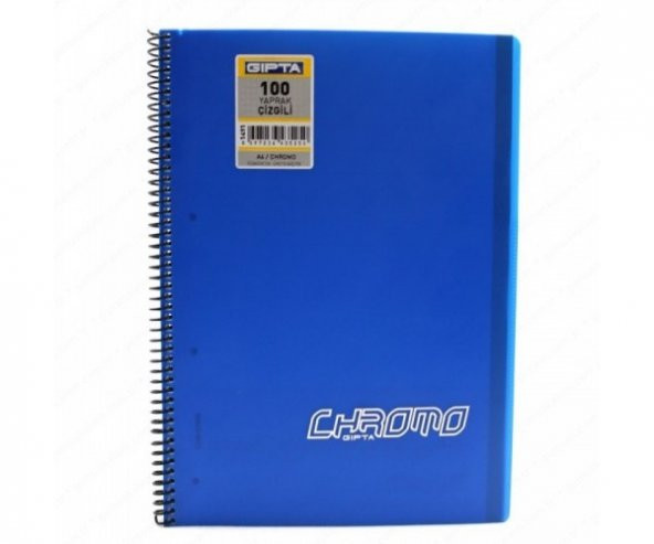 Gıpta Chromo Defter Sp.Pp Kap.A4-100 Yp.Çizgili ürün görseli 1