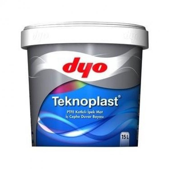 Dyo Teknoplast PTFE Katkılı (Teflonlu) İpekmat İç Cephe Boyası Beyaz 2.5 Lt. ürün görseli 1