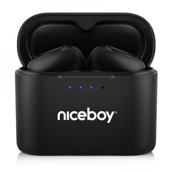Niceboy HIVE Podsie 3 Siyah Kablosuz Bluetooth 5.1 35 Saat Pil Ömürlü Kulaklık ürün görseli 1