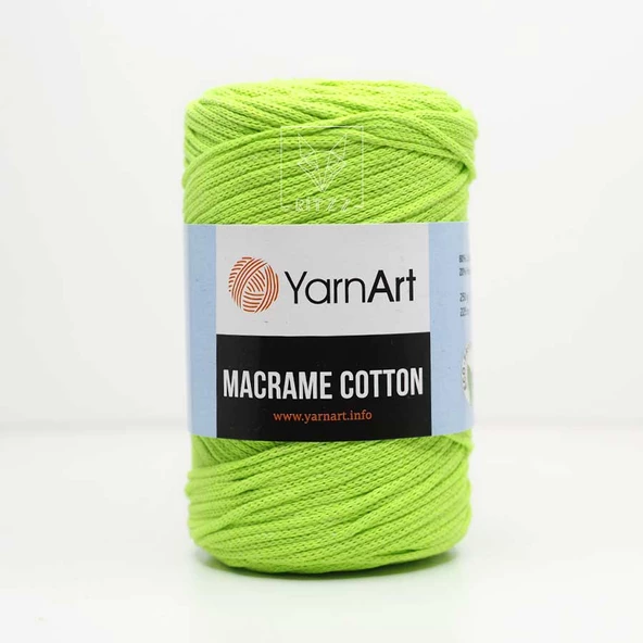 Yarnart Macrame Cotton Pamuk Makrome İpi // 2MM // 801 ürün görseli 1