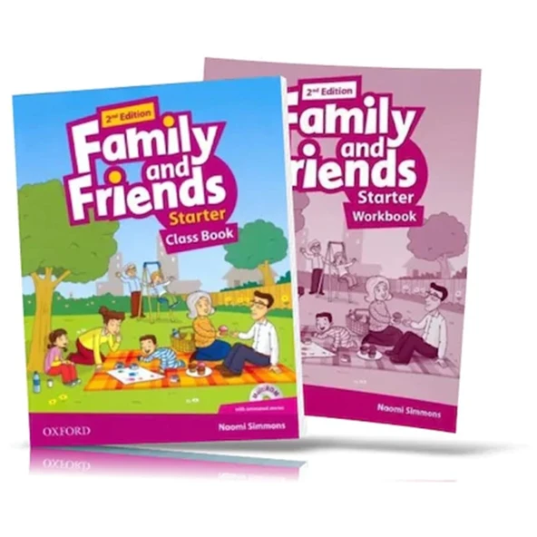 Family and Friends Starter : Class Book and WORKBOOK with Downloadable Audios ürün görseli 1