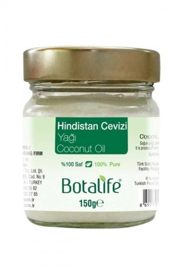Hindistan Cevizi Yağı 150 Gr (saf Kalite) Botalife ürün görseli 1