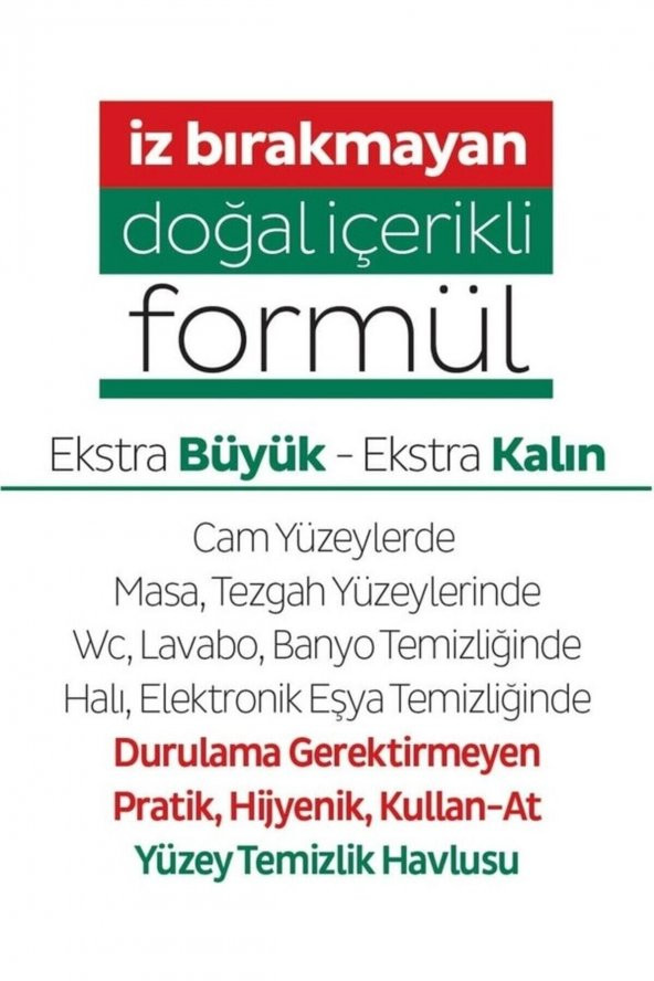 Sleepy Easy Clean Yüzey Temizlik Havlusu 200 Yaprak ürün görseli 1