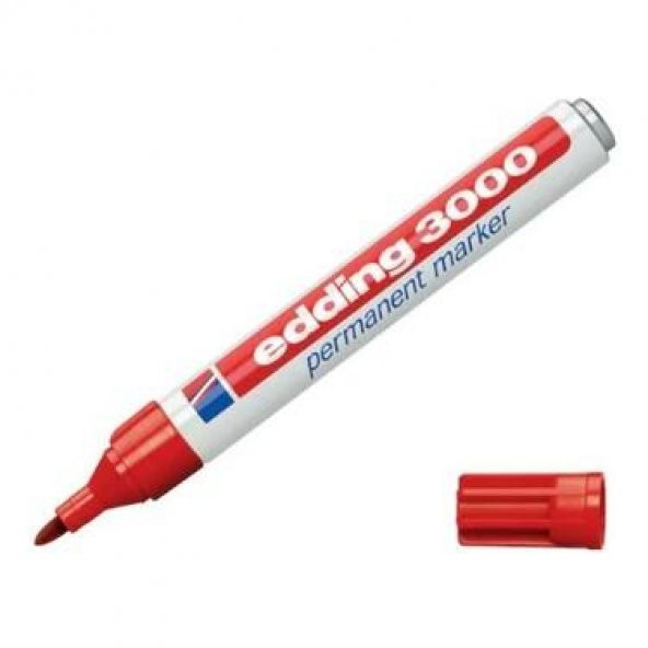 Edding 30002 Koli Kalemi Kırmızı ürün görseli 1