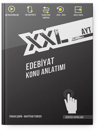 XXL AYT Edebiyat Konu Anlatımı Dersia Yayınları ürün görseli 1