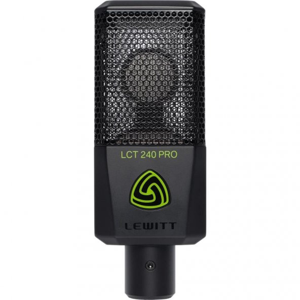 LEWITT LCT 240 Pro Siyah Kondenser Stüdyo Kayıt Mikrofonu ürün görseli 1