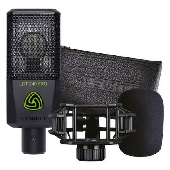 LEWITT LCT 240 Pro Kondenser Mikrofon Seti (Siyah) ürün görseli 1
