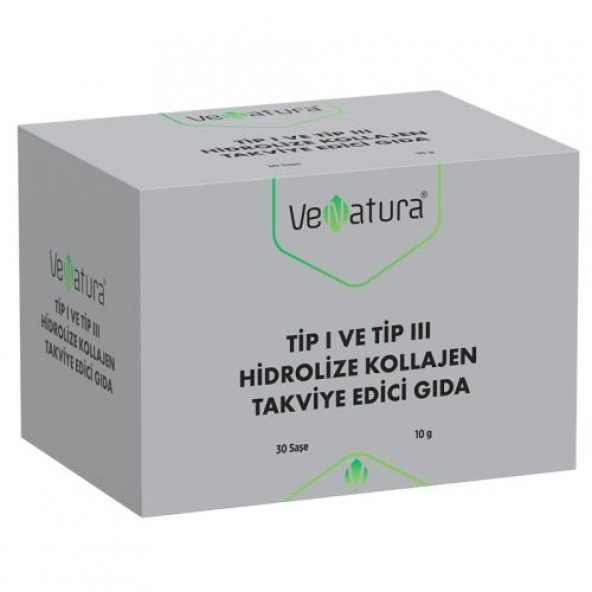 Venatura Tip I Ve Tip III Hidrolize Kollajen 30 Saşe ürün görseli 1
