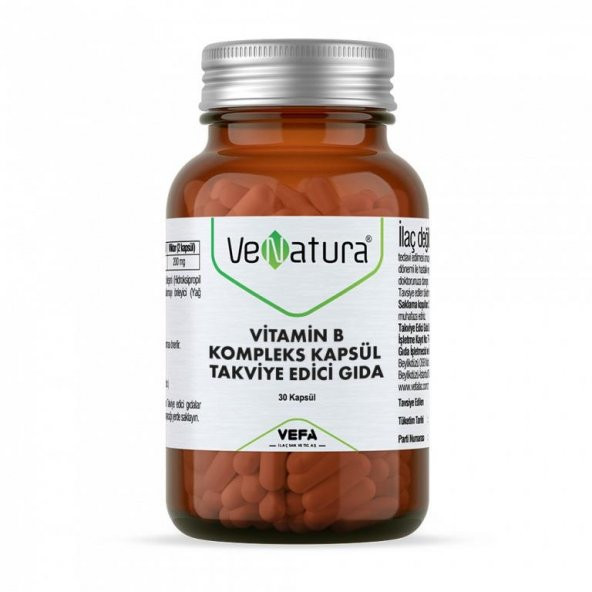 Venatura Vitamin B Kompleks Kapsül 30 Kapsül ürün görseli 1