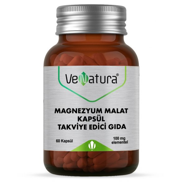 Venatura Magnezyum Malat Kapsül 60 Kapsül ürün görseli 1