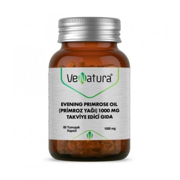 Venatura Evening Primrose Oil (Primroz Yağı) 1000 mg 60 Yumuşak Kapsül ürün görseli 1