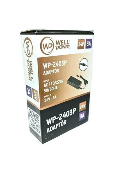 24 Volt 3 Amper Adaptör Jak Fişli - Resim 4