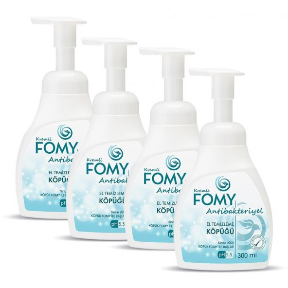 FOMY Antibakteriyel Köpük Sabun 300 ml 4 ADET ürün görseli 1