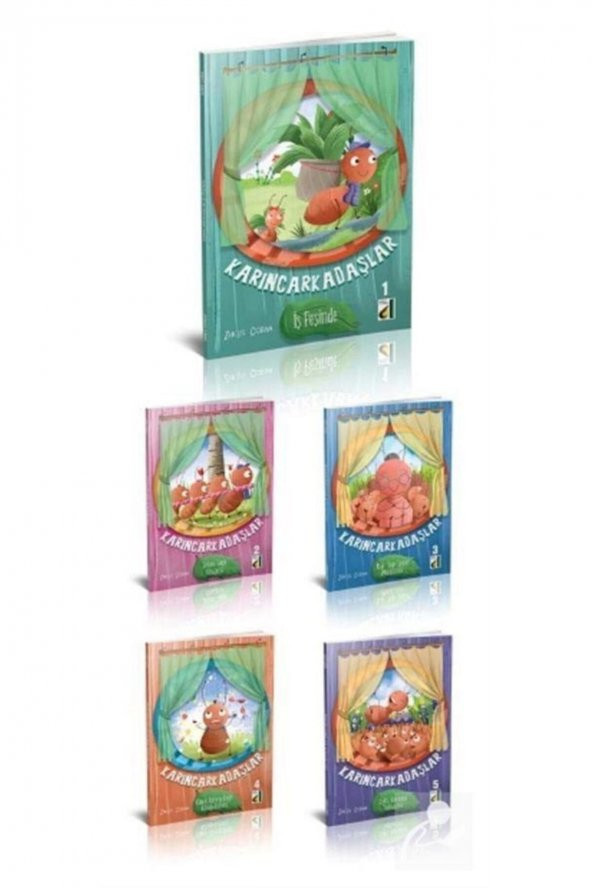 Damla Yayınevi Karıncarkadaşlar 5 Kitap Takım ürün görseli 1