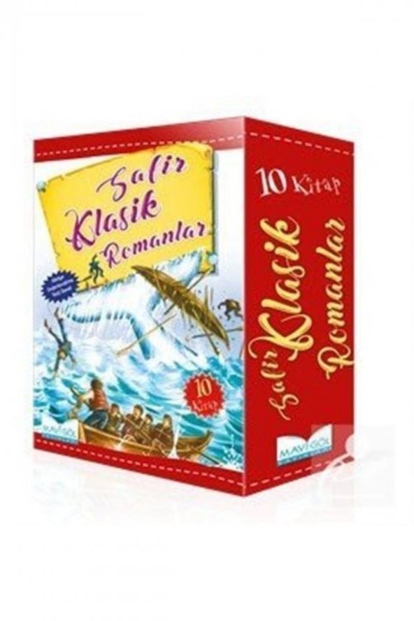 Mavi Göl Yayınları Safir Klasik Romanlar Serisi 10 Kitap ürün görseli 1