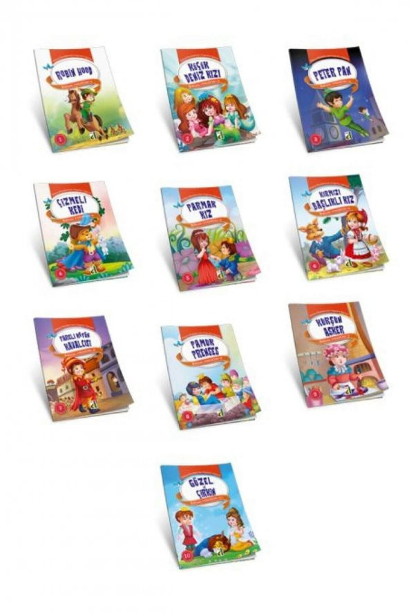 Damla Yayınevi Balım Masallar 10 Kitap ürün görseli 1