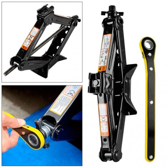Autokit Cırcırlı Kriko 1.5 Ton ürün görseli 1