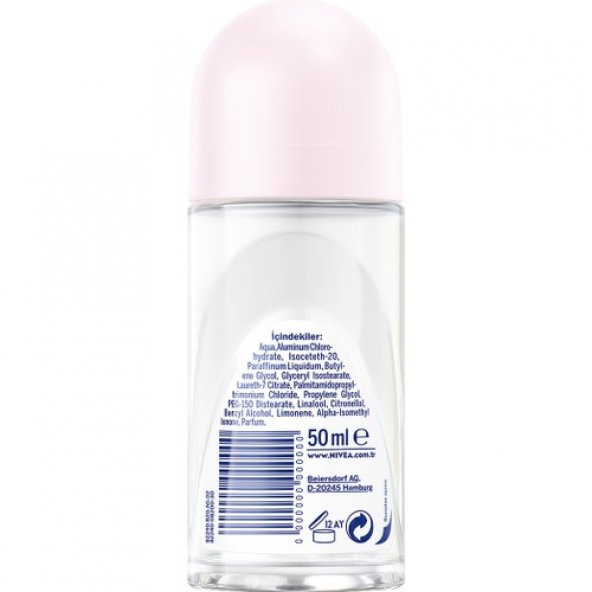Nivea Invisible For Black & White Roll-On Clear 50 ml - Resim 3