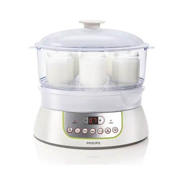 Philips Viva Collection HD9141/00 900 W Buharlı Pişirici ve Yoğurt Yapma Makinesi ürün görseli 1