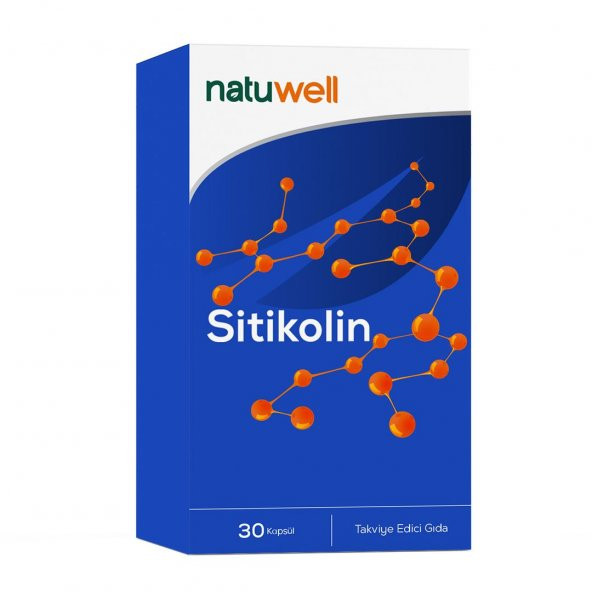 Natuwell Sitikolin 30 Kapsül ürün görseli 1