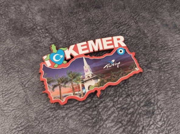 Magnet Antalya Görseli Caretta Kule Turistik Buzdolabı Süsü Manyetik Mıknatıslı Hediyelik Eşya ürün görseli 1