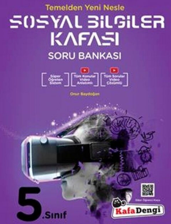 5. Sınıf Sosyal Bilgiler Kafası Tümü Video Çözümlü Soru Bankası Kafa Dengi Yayınları ürün görseli 1