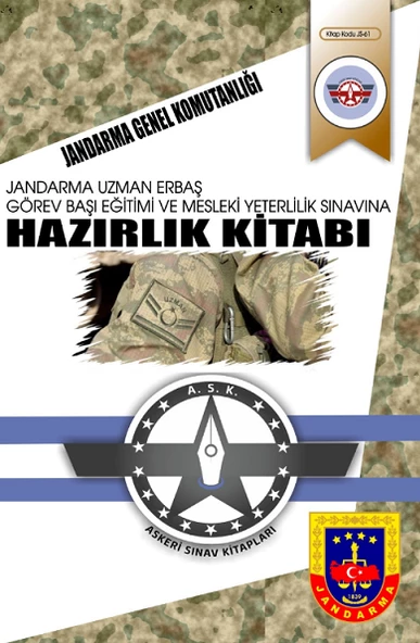 Jandarma Uzman Erbaş Görev Başı Eğitimi ve Mesleki Yeterlilik Sınavlarına Hazırlık Kitabı ürün görseli 1