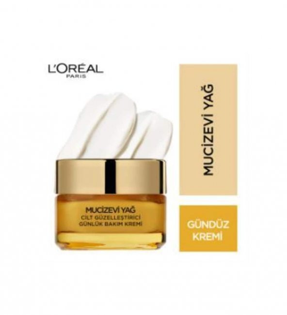 LOREAL MUCİZEVİ YAĞ CİLT GÜZELLEŞTİRİCİ KREM 50ML-GÜNDÜZ ürün görseli 1