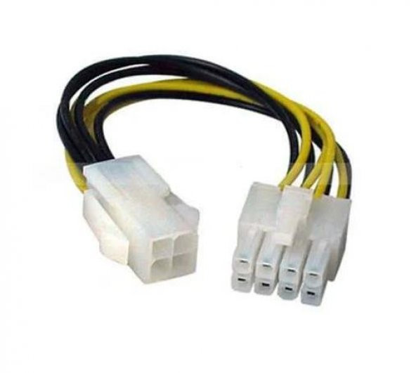 4 Pin to 8 Pin Anakart Power Çevirici ürün görseli 1