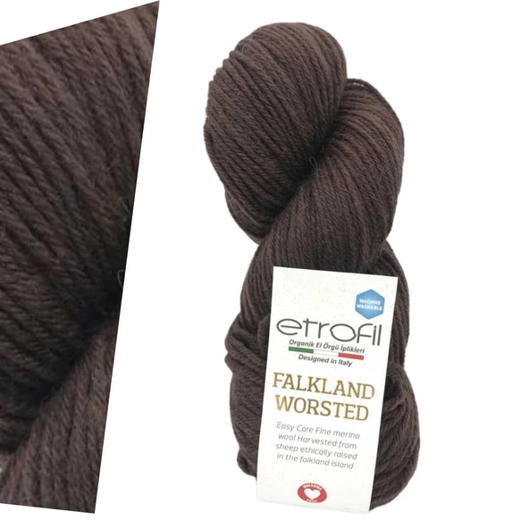 Etrofil Falkland Worsted 77086 Chestnut ürün görseli 1