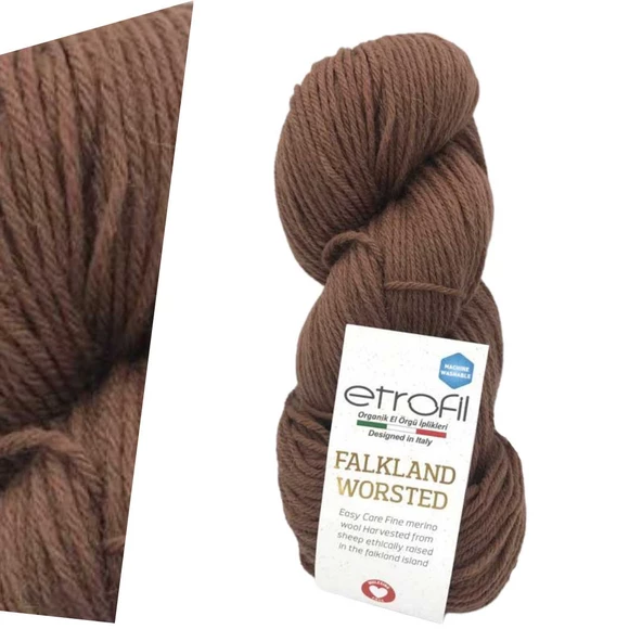 Etrofil Falkland Worsted 72130 Rust - Resim 2