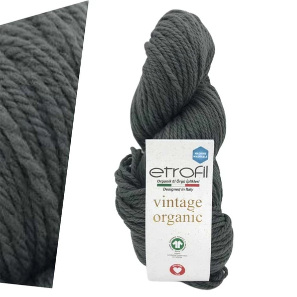 Etrofil Vintage Organic 79081 Steel ürün görseli 1