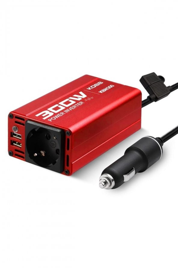 KOBB KBN300 12V/220V 300Watt Modifiye Sinüs Dönüştürücü İnvertör ürün görseli 1