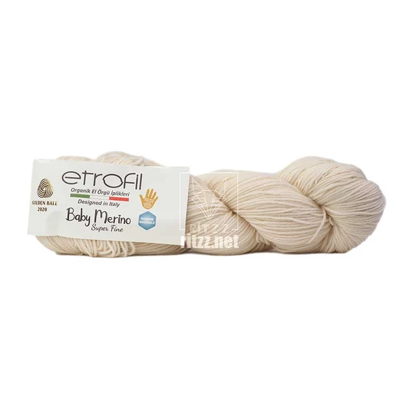 Etrofil Baby Merino 001 Krem ürün görseli 1