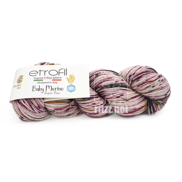 Etrofil Baby Merino EL004 Ebruli Yün İp ürün görseli 1