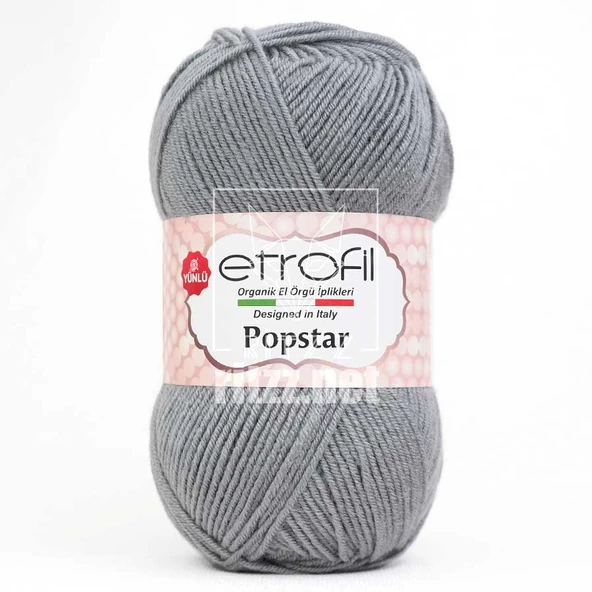 Etrofil Popstar 70974 Gri ürün görseli 1