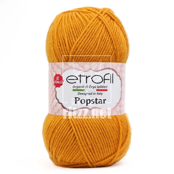 Etrofil Popstar 72061 Koyu Sarı - Resim 2