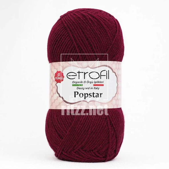 Etrofil Popstar 73143 Bordo ürün görseli 1
