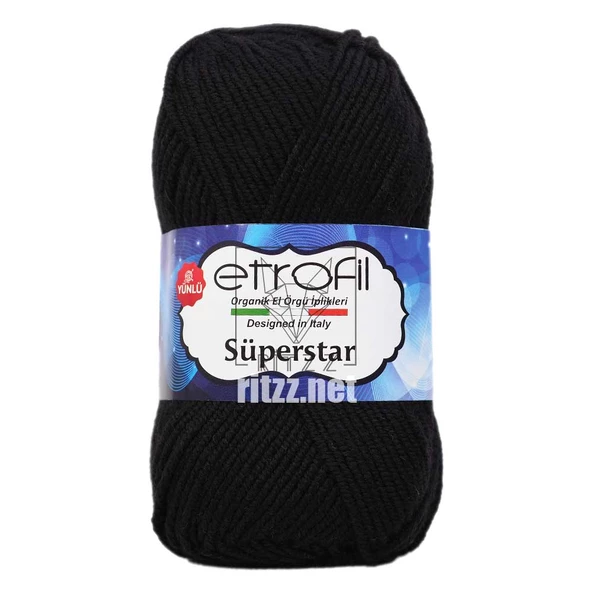 Etrofil Süperstar 70978 Siyah ürün görseli 1