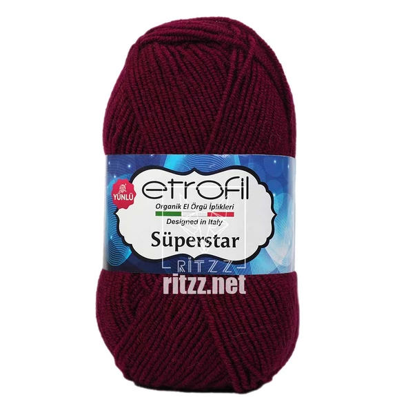 Etrofil Süperstar 73143 Bordo ürün görseli 1