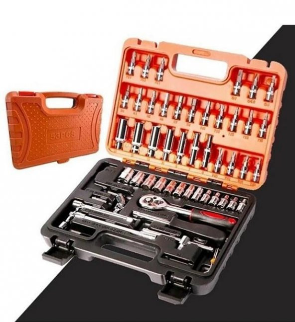 Zhltools Cr-v Max Cırcırlı 53 Parça Lokma Anahtar Takımı Bits Uç Seti İle Tam Set ürün görseli 1