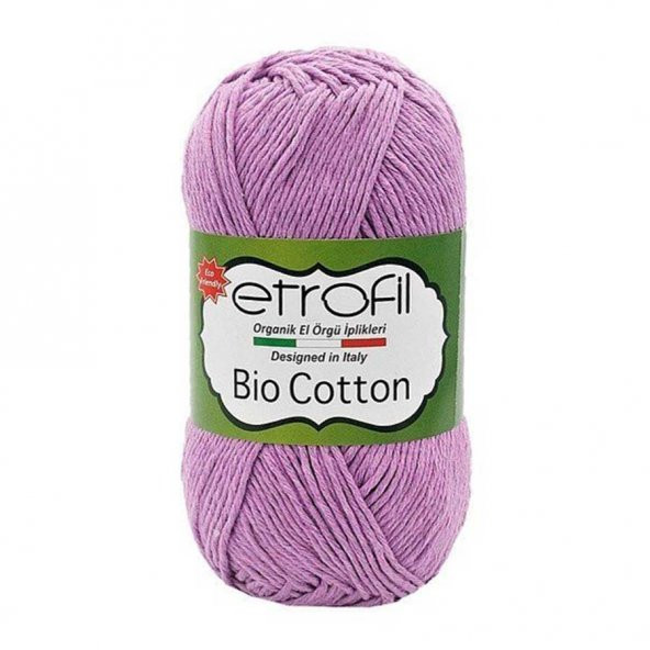 Etrofil Bio Cotton 10605 Açık Lila ürün görseli 1
